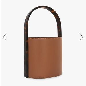 brand new staud tortoise bissett bag